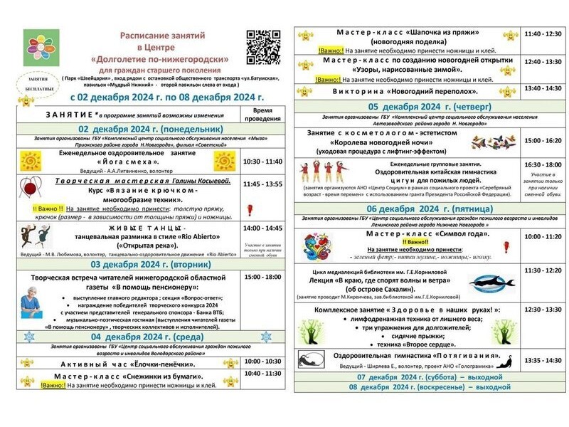 Долголетие по-нижегородски 