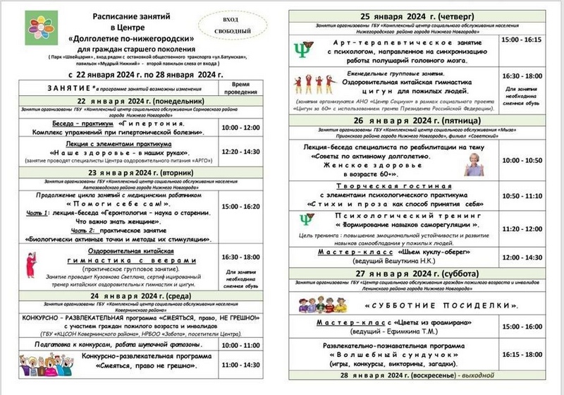 Долголетие по-нижегородски