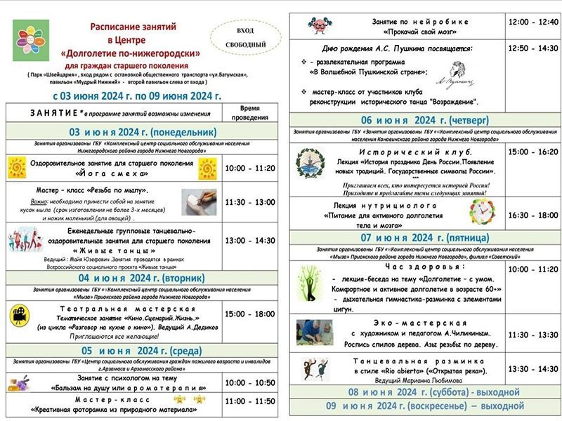 Долголетие по-нижегородски