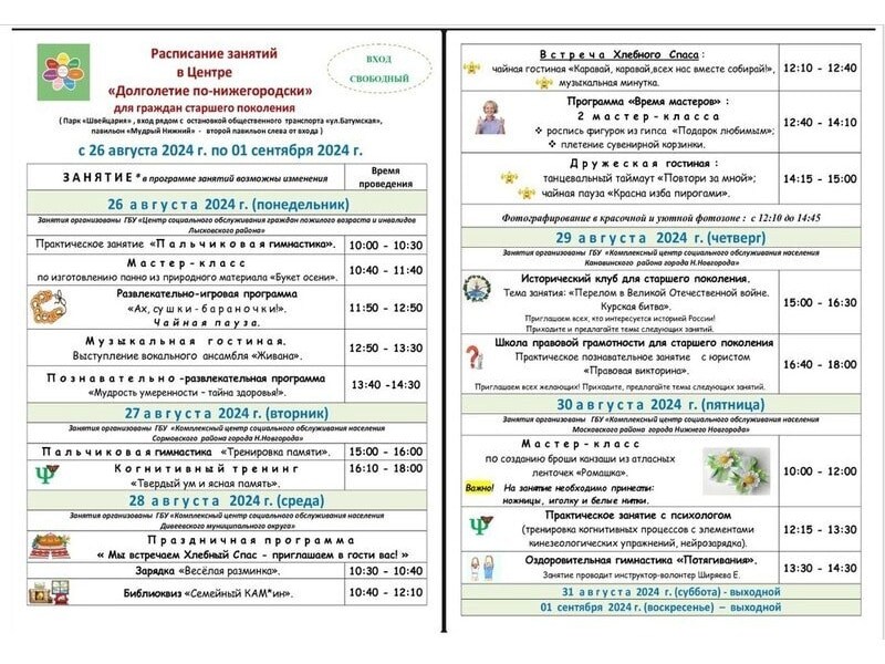 Долголетие по-нижегородски