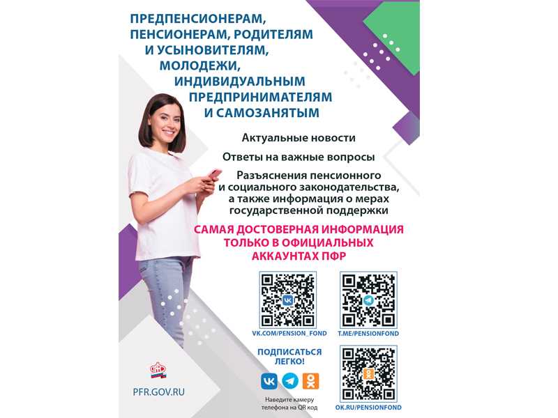 Актуальные новости ПФР!